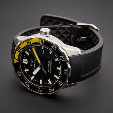 iwc diver watches|iwc aquatimer owned.